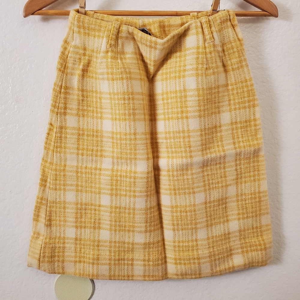 Vintage Yellow Skirt